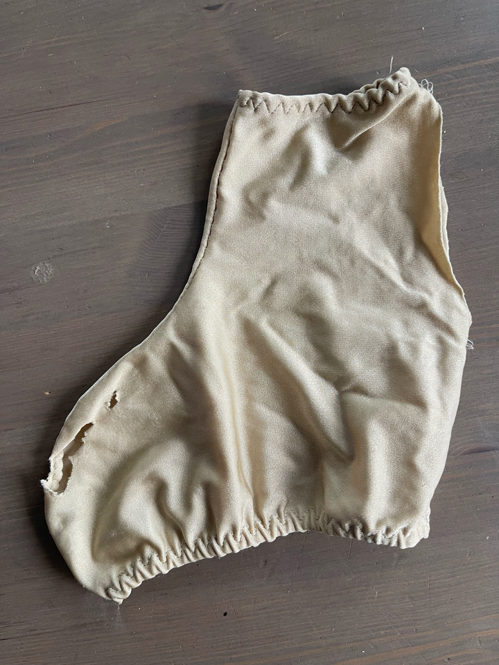 Overshoe/Überzieher, beige, Gr. ??